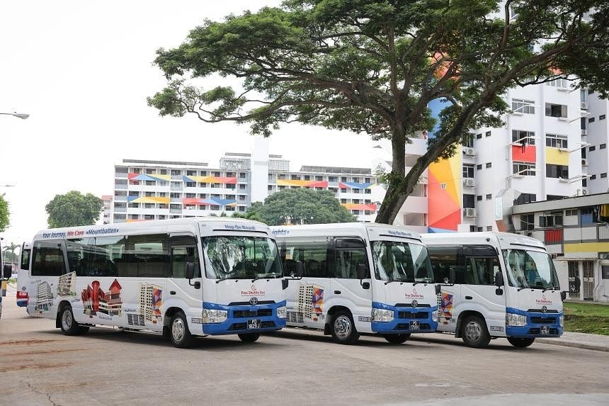 Marine Parade shuttle bus service ferries 1,000 residents a week, costs $1m a year to run