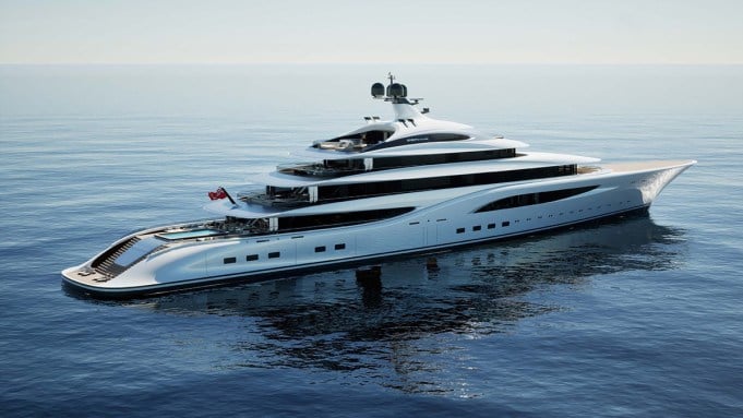 Meet Zephyr, a Giant 378-Foot Megayacht With Not One But Two Pools