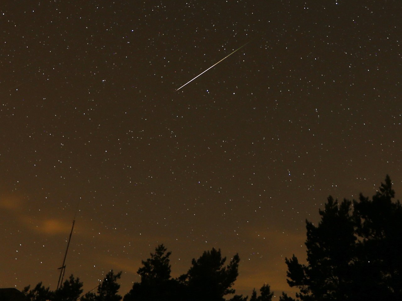 Meteor shower to peak before dawn: Space Museum