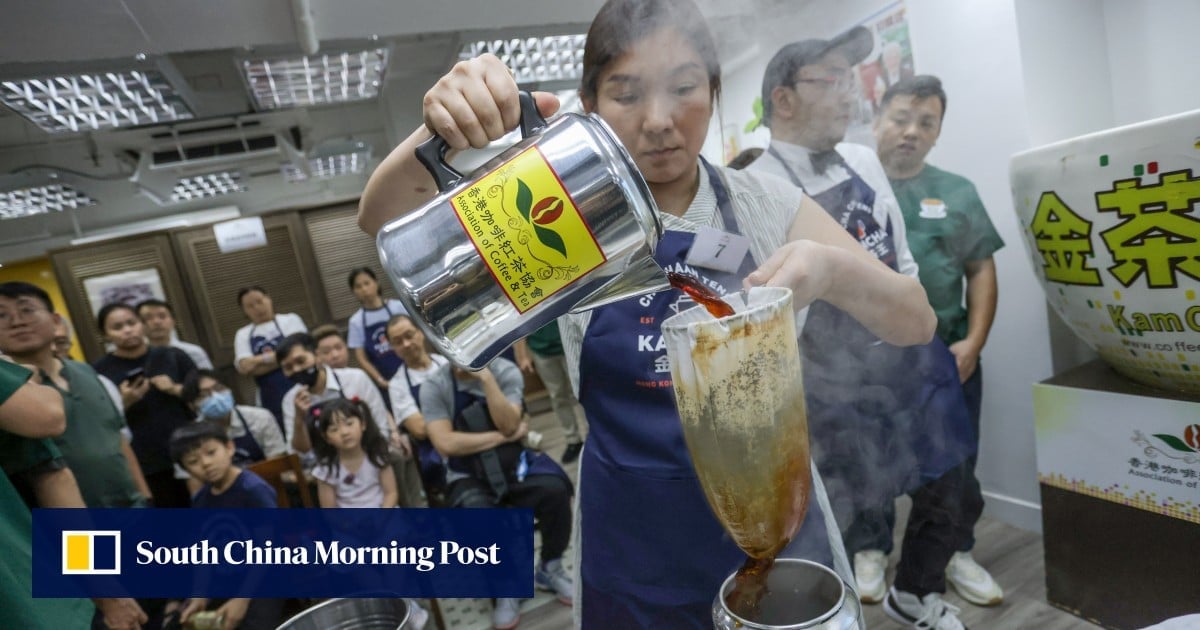 Milk tea time: how Hongkongers are taking the drink to new heights to preserve tradition