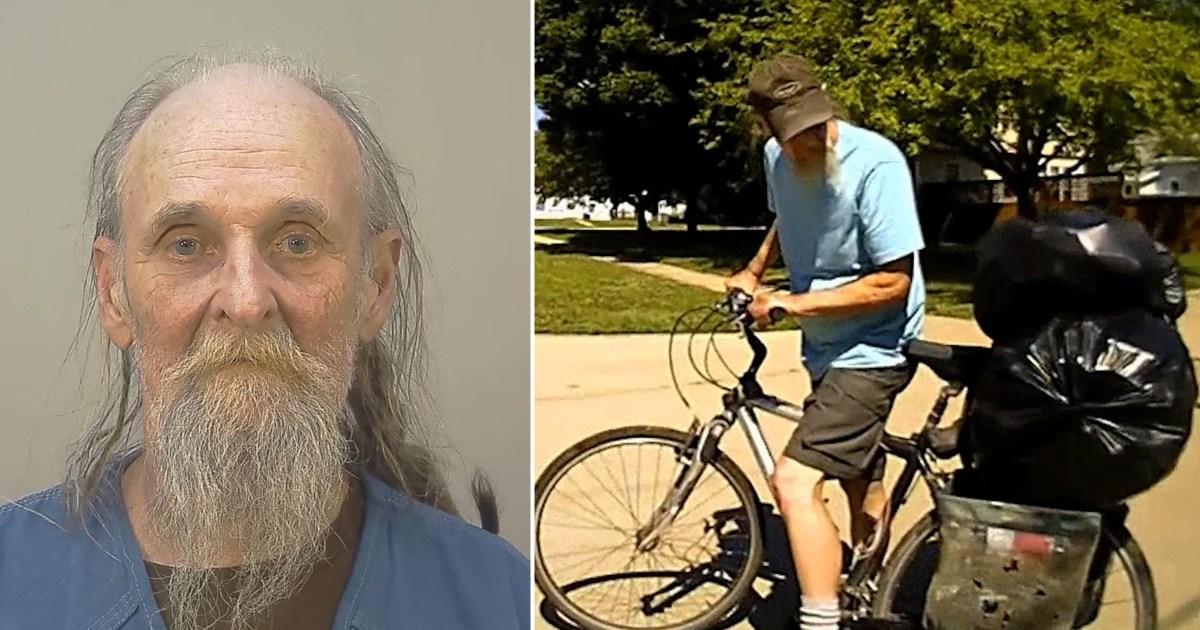 Moment rapist on the run for 30 years busted in bike traffic stop