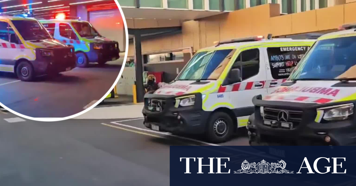 More than 130 ambulances ramped across Victoria