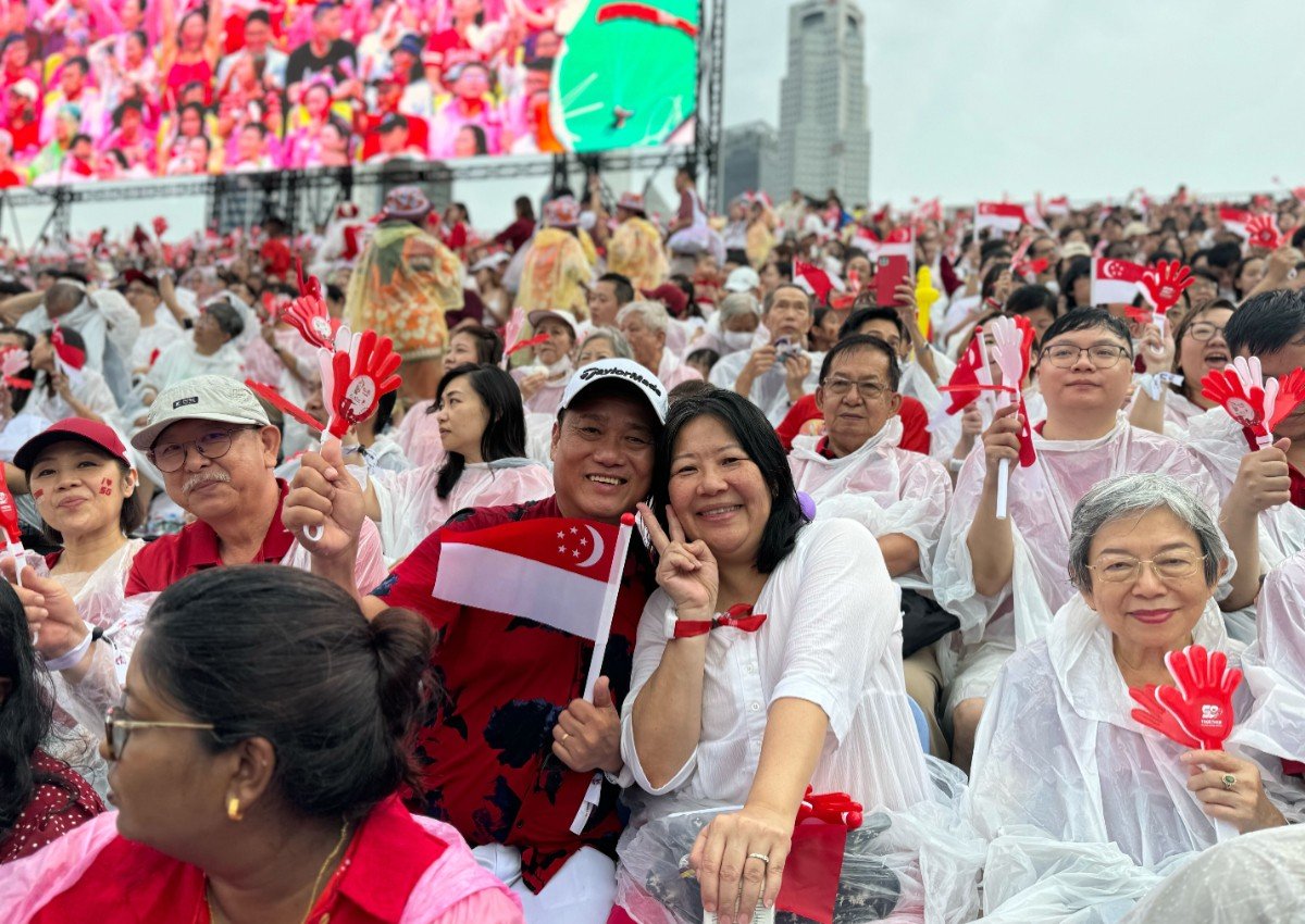 National Day Parade 2024: Rain fails to dampen high festive spirits of attendees