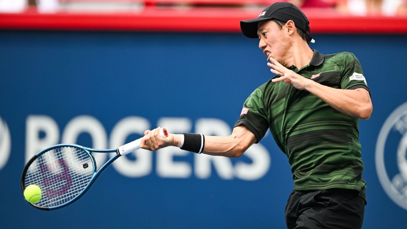 Nishikori wins Montreal opener; Tsitsipas up next