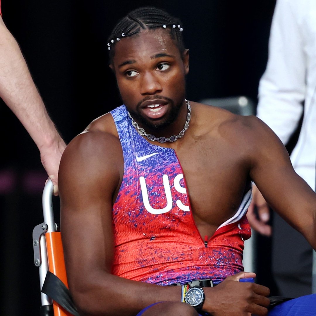  Noah Lyles Exits Race in Wheelchair After Winning Bronze With COVID 