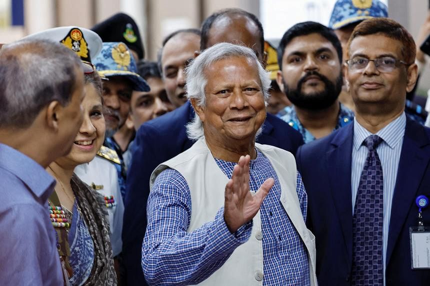 Nobel laureate Muhammad Yunus arrives in Bangladesh to lead interim government after strife