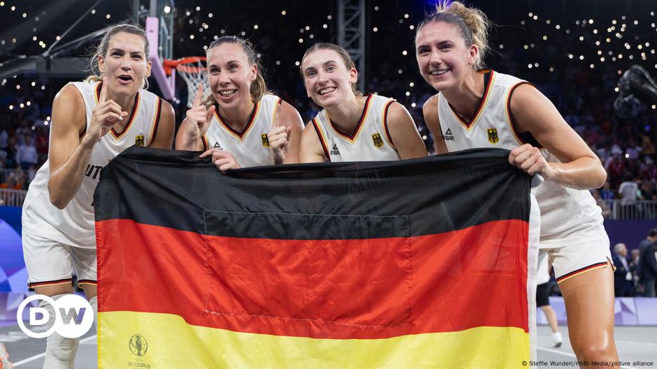 Olympics: Germany win gold in 3x3 basketball