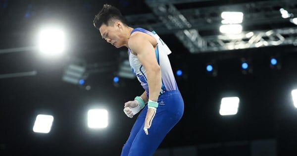 On night of mishaps, Tang wins Olympic bronze on horizontal bars