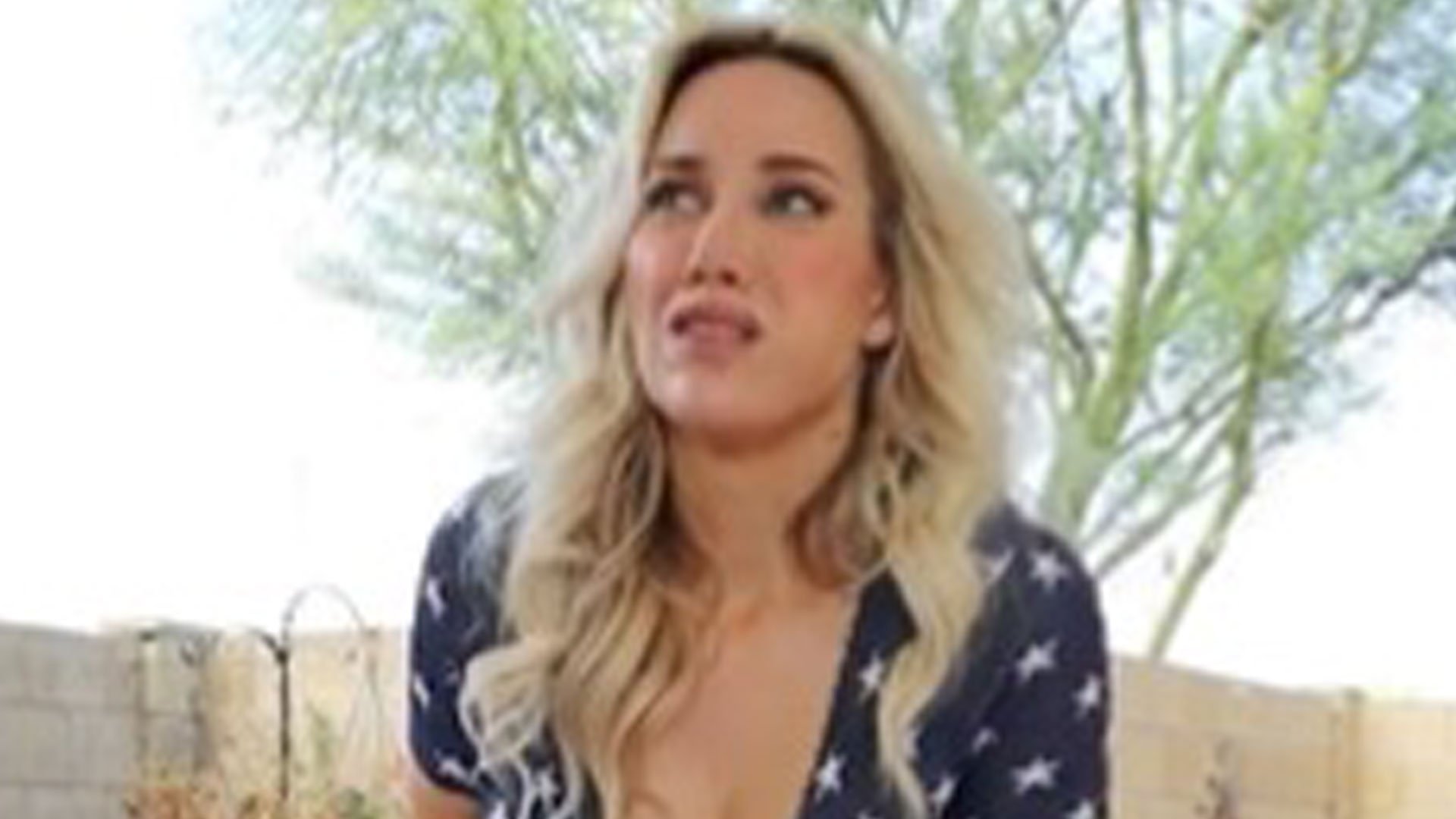 Paige Spiranac looks sick as she shares video of herself scoffing six hot dogs in ten minutes