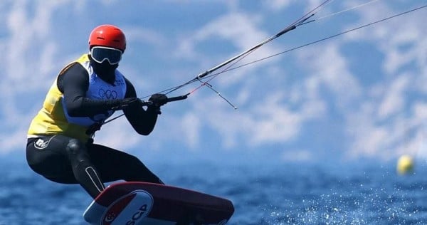 Paris Olympics: Singapore kitefoiler Max Maeder in second place after third day of racing