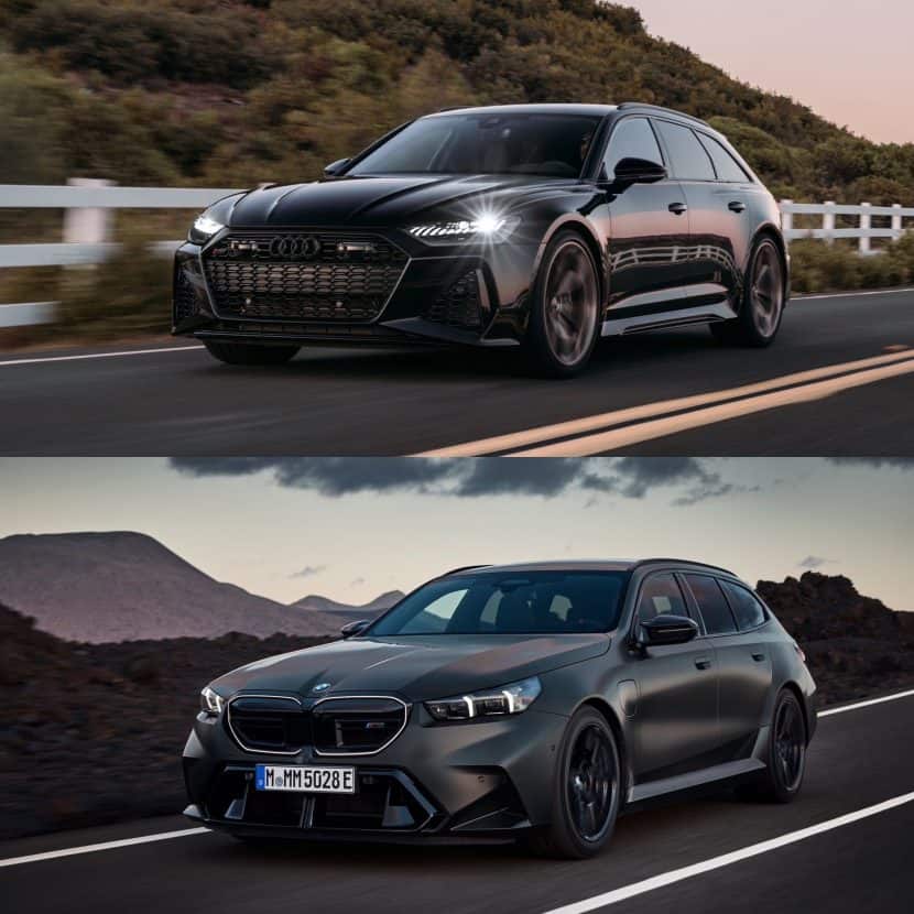 Photo Comparison: BMW M5 Touring vs Audi RS6 Avant