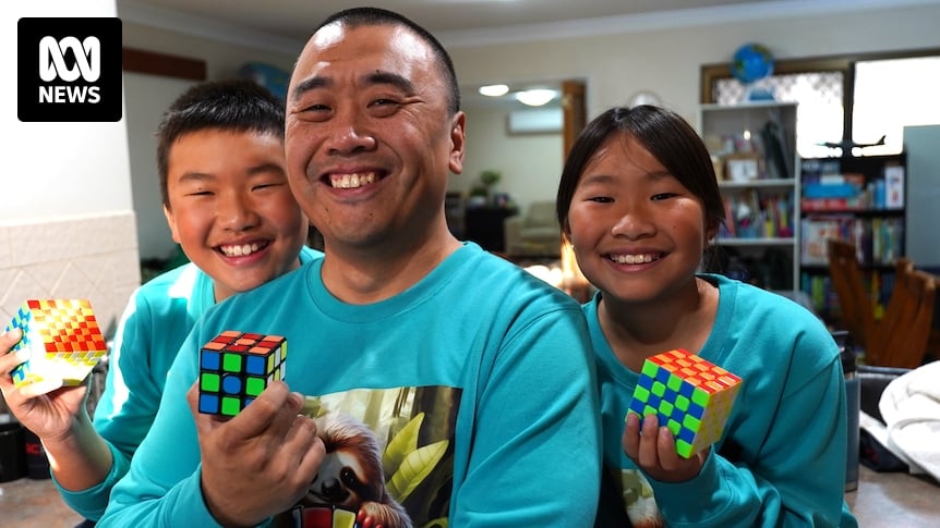 Pilbara family trio to compete in Oceanic speedcubing competition