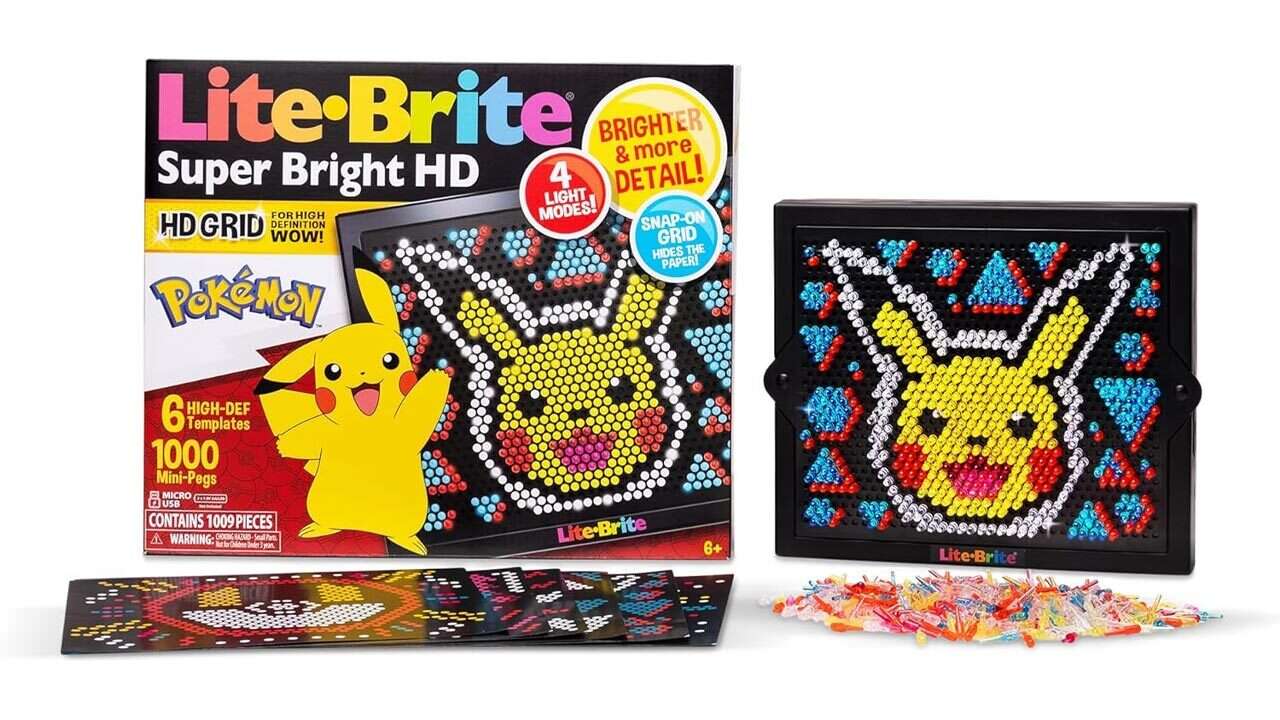 Pokemon Lite-Brite Gets Nice Discount At Amazon