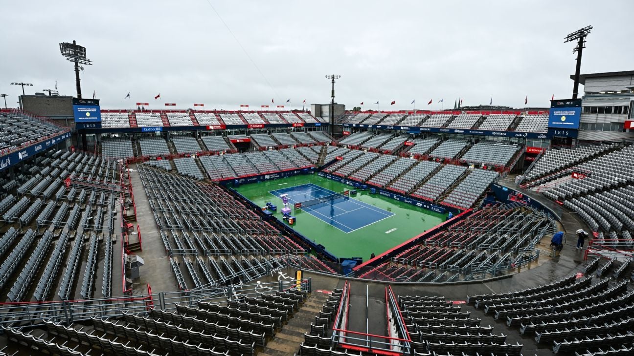 Rain washes out Fri. play at Montreal tournament