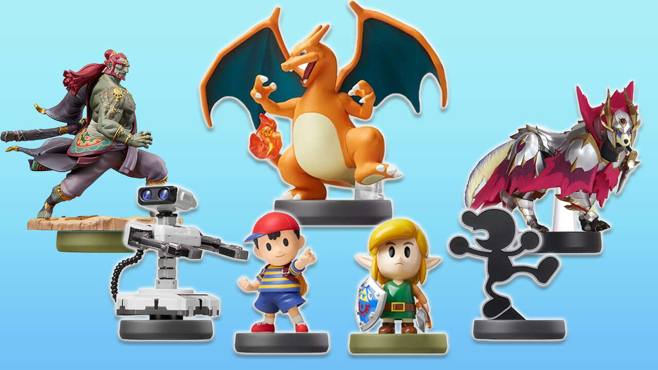 Rare Nintendo Amiibo Figures Restocked - Ness, Mr. Game & Watch, ROB, Charizard, And More