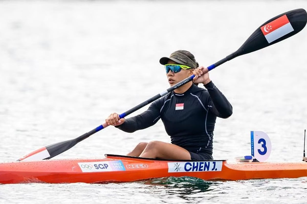 'Really nice to have home with me here': Olympic semi-finalist kayaker Stephenie Chen's family cheering her on in Paris