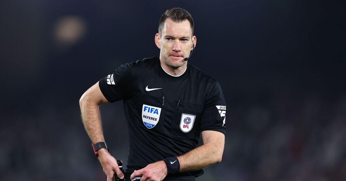 Referee for Man Utd vs Man City Community Shield clash is banned from Liverpool matches