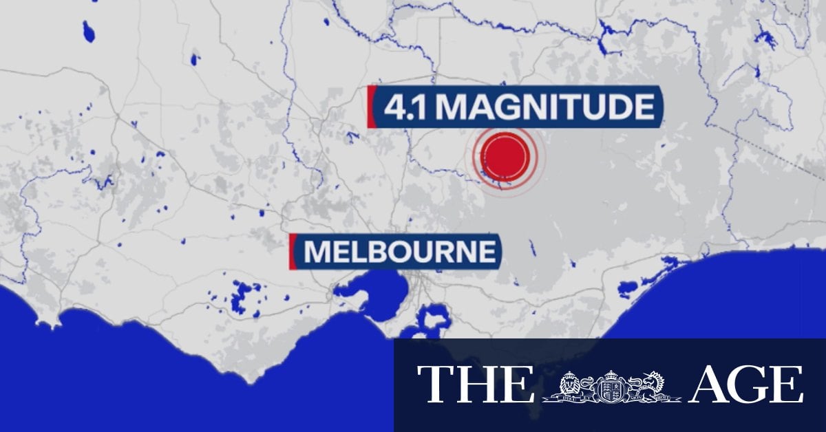 Regional Victoria struck by earthquake