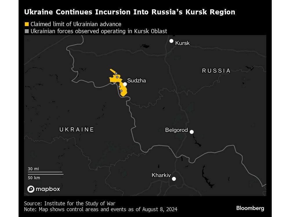 Russia Hits Back at Ukraine Incursion, Missile Kills Two Near Kyiv