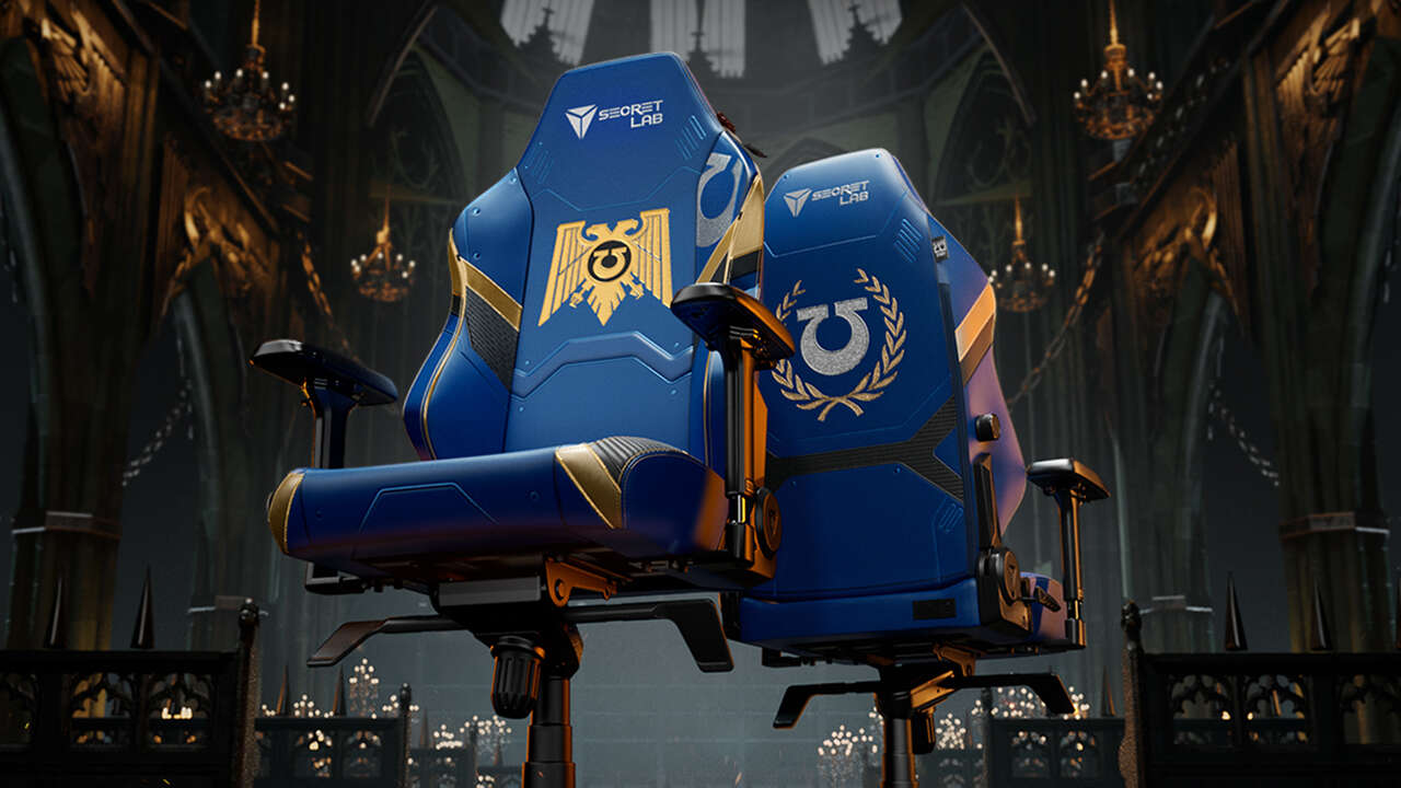 Secretlab's Warhammer Gaming Chair Releases Alongside Space Marine 2 Next Month