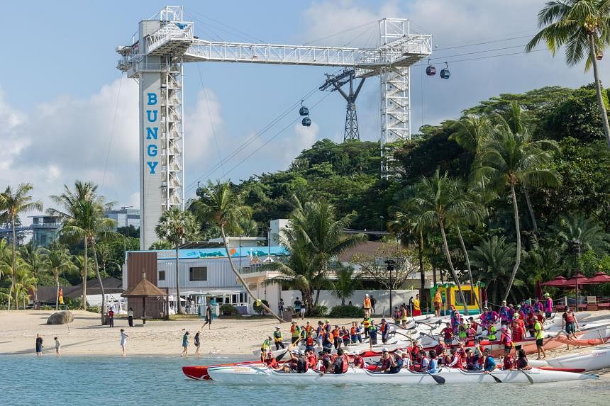 Siloso Beach in Sentosa reopens after oil spill cleanup