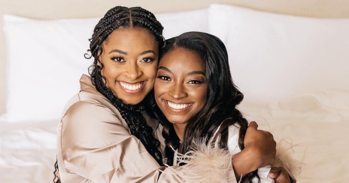 Simone Biles' Sister Adria Posts Throwback Photo: 'I Will Forever Look Up to You'