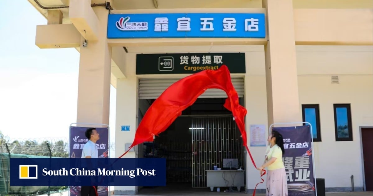 South China Sea: Beijing opens hardware store on disputed Woody Island