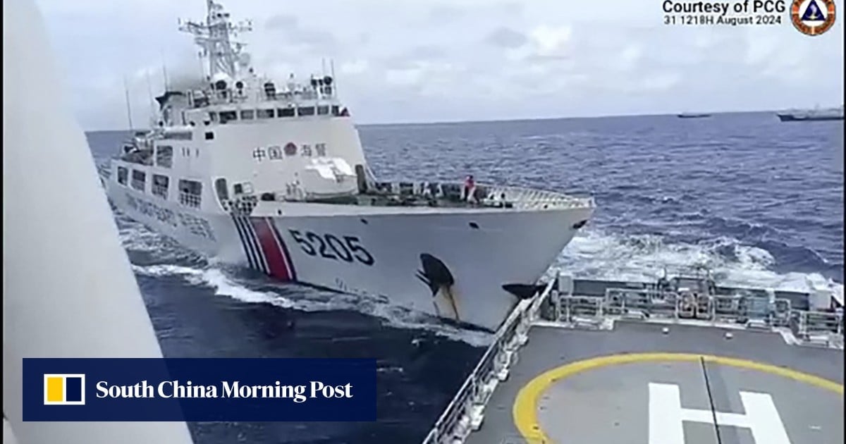 South China Sea: China warns Philippines again after third collision at Sabina Shoal