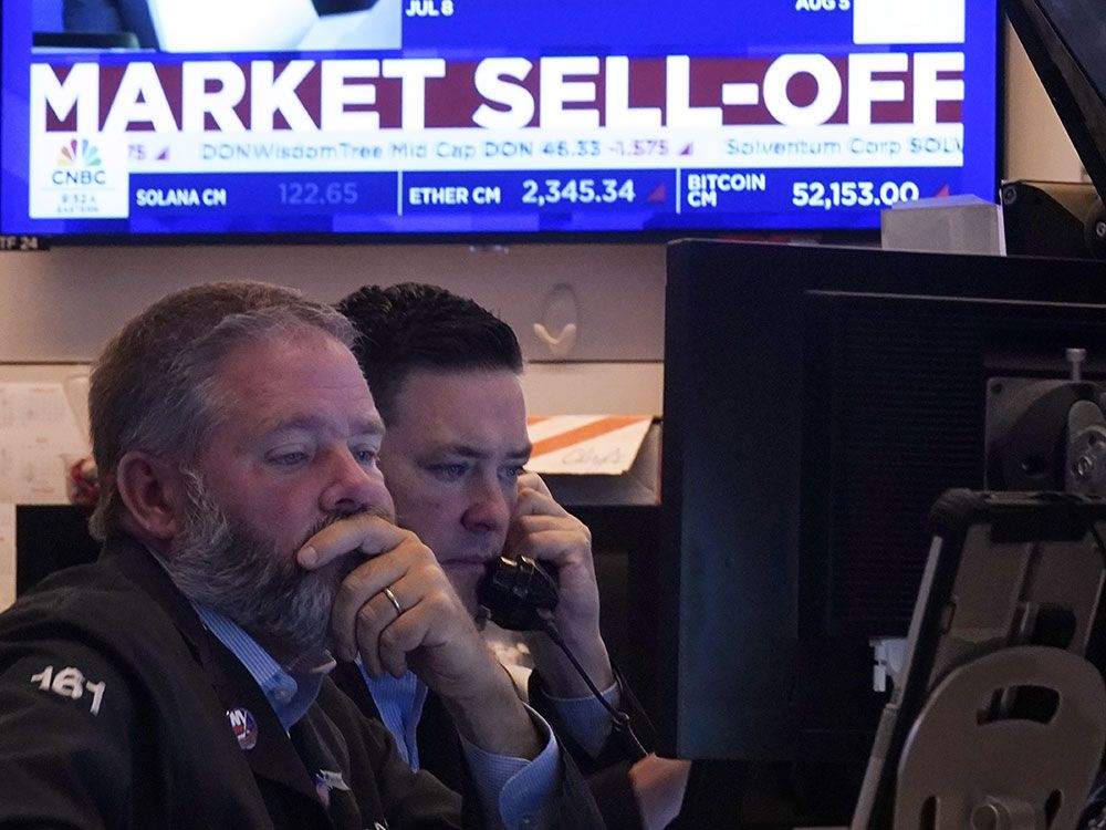 Stock futures climb after biggest market selloff in years