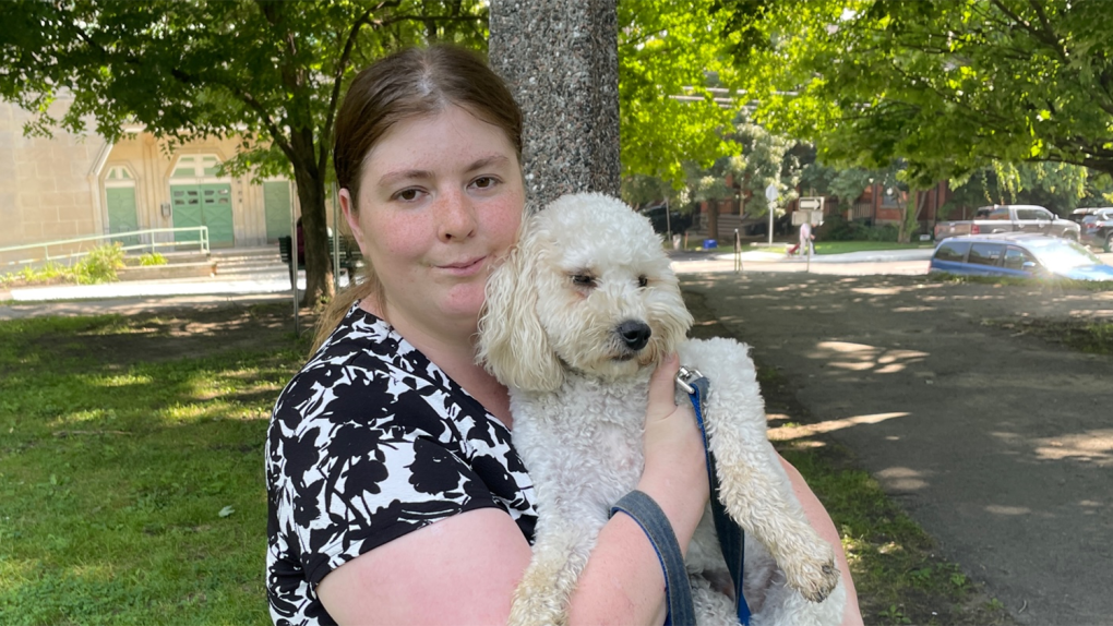 Stolen dog from Ottawa found in Wyoming reunited with owner in Canada