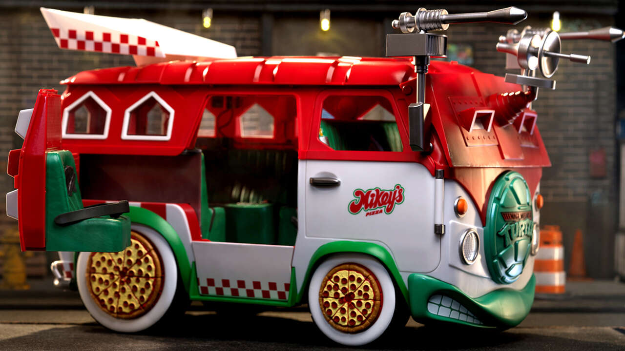 Super7's Ninja Turtles Pizza Party Wagon Is An S-Tier Comic-Con Exclusive