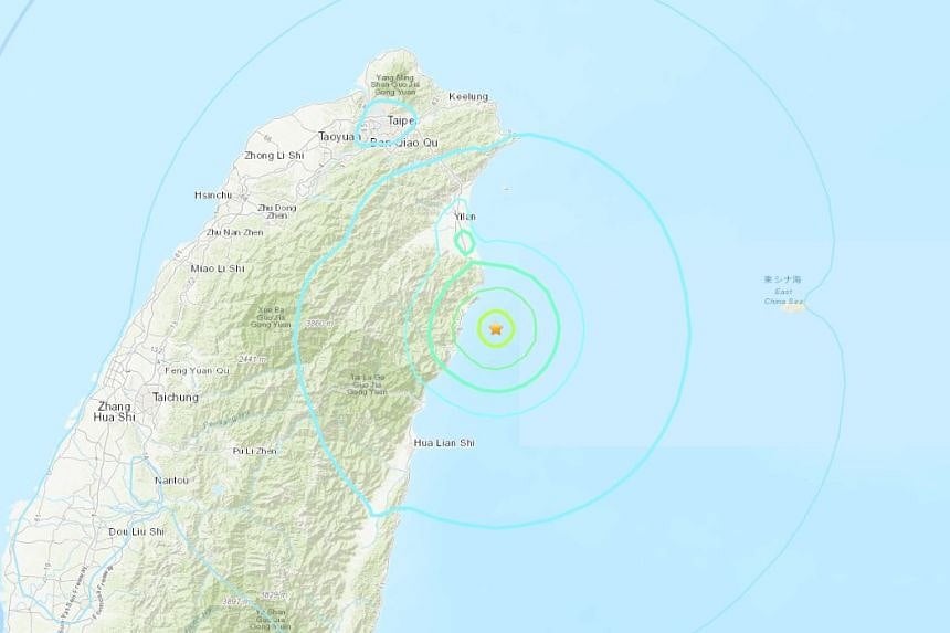 Taiwan rattled by 5.7-magnitude quake; no immediate reports of damage