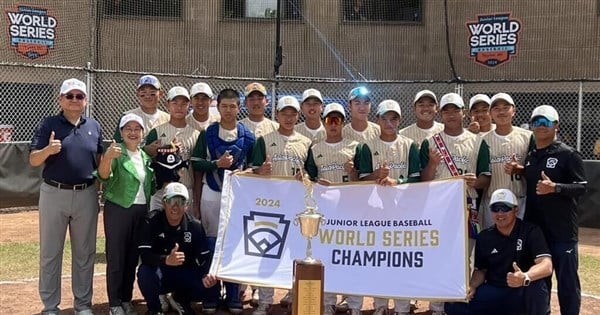 Taiwan wins 10th Junior League Baseball World Series title