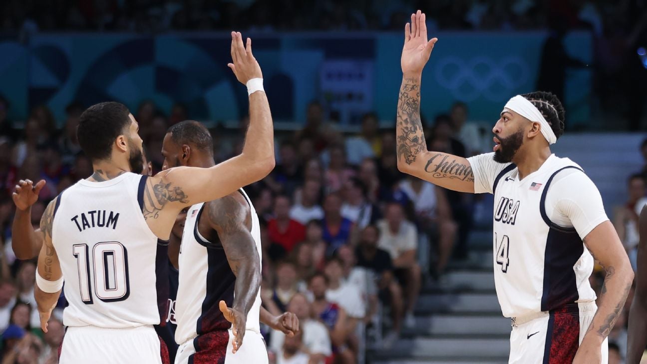 Tatum returns to lineup: Takeaways from Team USA's win over South Sudan