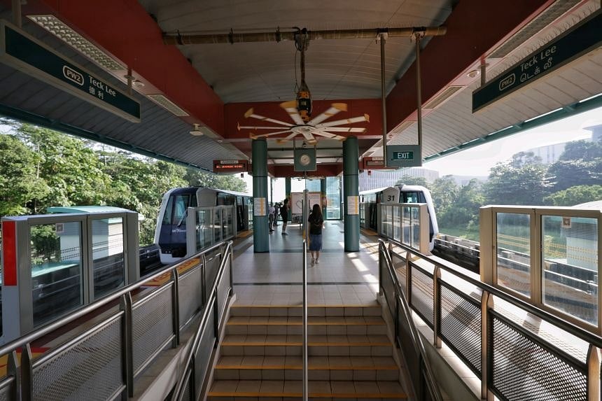 Teck Lee LRT station in Punggol opens nearly 20 years after it was built 