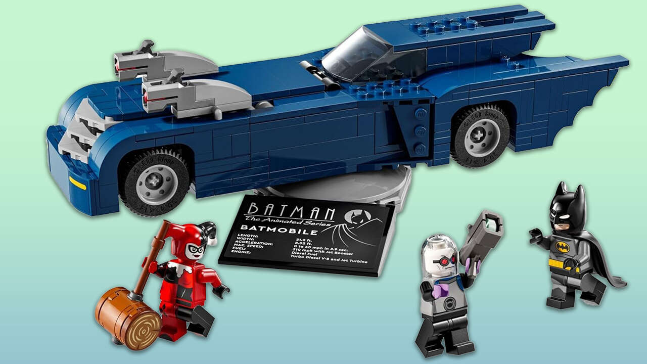 The Batman Forever Batmobile Lego Set Is Back In Stock At Amazon