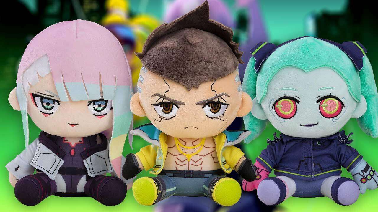 These Cyberpunk: Edgerunners Plushies Really Want To Stay At Your Place