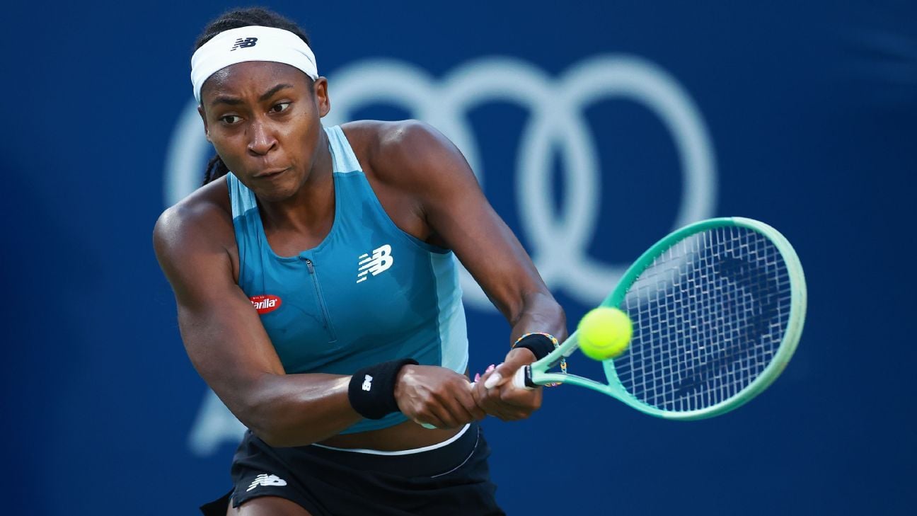 Top-seeded Gauff upset at National Bank Open