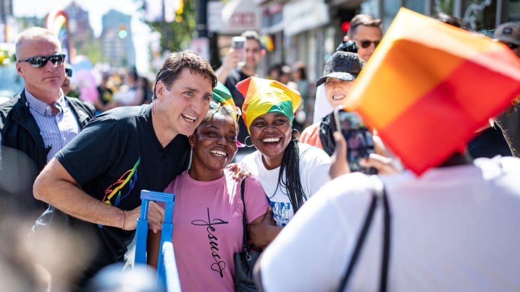 Trudeau makes stop at Vancouver's Pride events, does not walk in parade