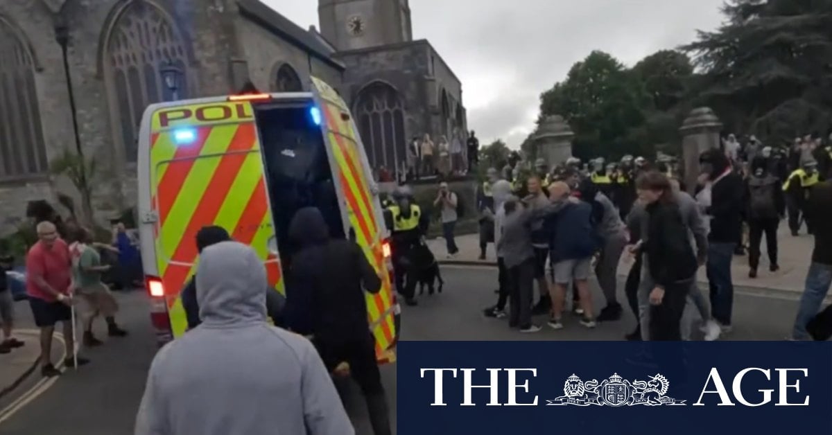 Violence and unrest escalates across England