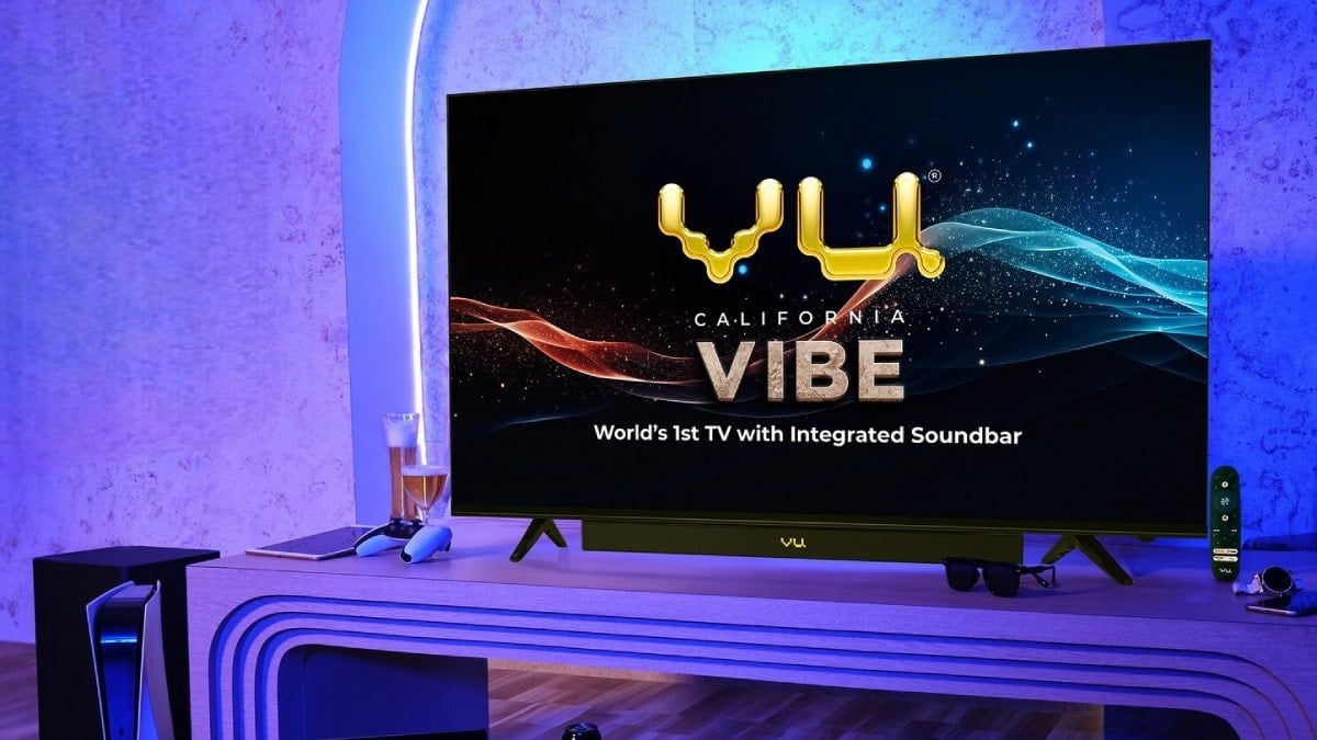 Vu Vibe QLED TV With Integrated Soundbar Launched in India: Price, Specifications