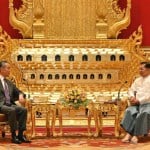 Wang visits Myanmar as civil war strains bilateral relations