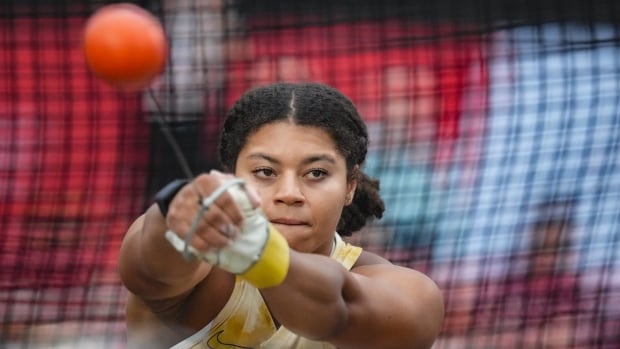 Watch Canada's Camryn Rogers compete for Olympic gold in women's hammer throw