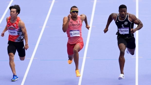 Watch Canadian sprinters Andre De Grasse in men's 200m heats, Audrey Leduc in women's 200m semis