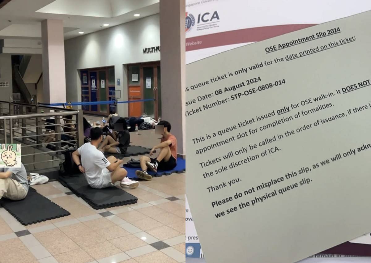 'We are all victims': International NUS students queue overnight for student pass documentation