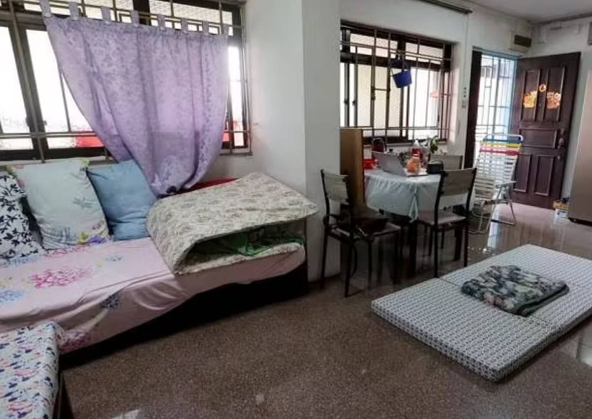 'We can't rest': Incessant knocking on floor forces Choa Chu Kang family to sleep in living room