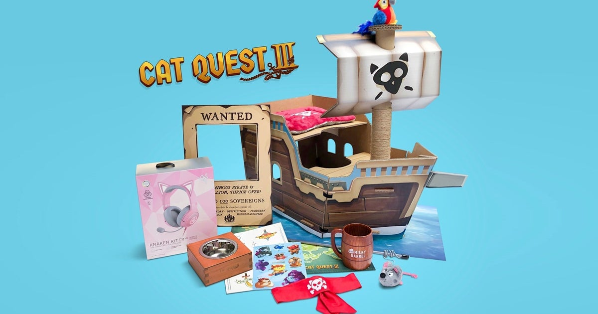 Win a Cat Quest 3 pirate ship for your cat
