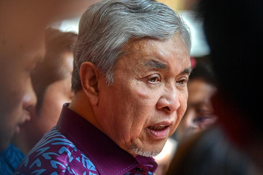 Zahid claims mastermind role behind move to oust Mahathir as PM 