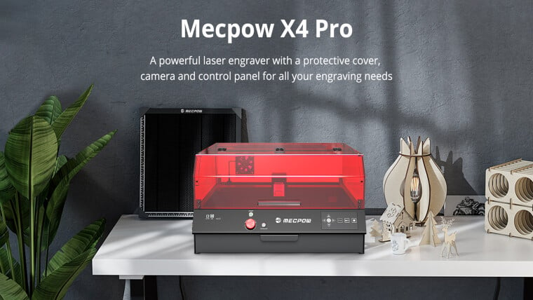 Mecpow unveils FDA class 1 X4 series desktop laser engravers and a comprehensive tool line