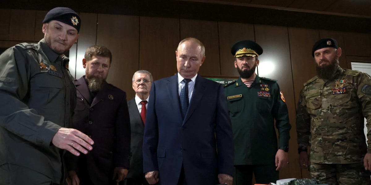 Putin made a rare visit to a part of Russia that fought for independence. It's a chilling warning to Ukraine.